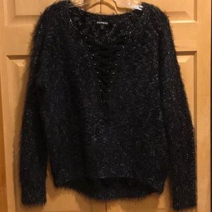 Express Fuzzy Sweater